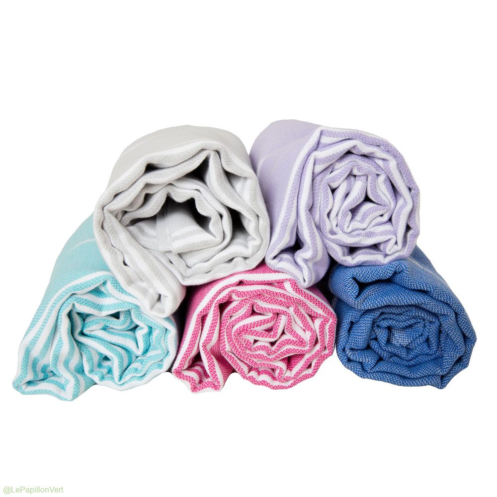 Hammam Towels Rolled